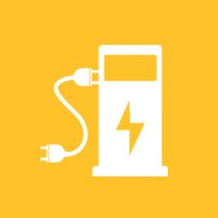 ev charging station installation icon